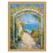 Contemporary Modern Slim Bright Gold Pebbled Texture Picture Frame 30x30 frame